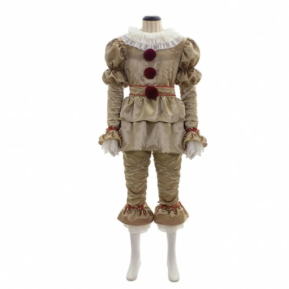 Creepy Halloween Clown Costume for Adults – Scary PennyWise Outfit – Perfect for Parties 6