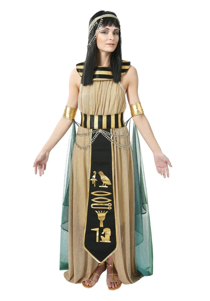 Halloween Egyptian Pharaoh Costume – Men's Regal Outfit with Cloak & Accessories – Perfect for Adult Halloween Parties 3