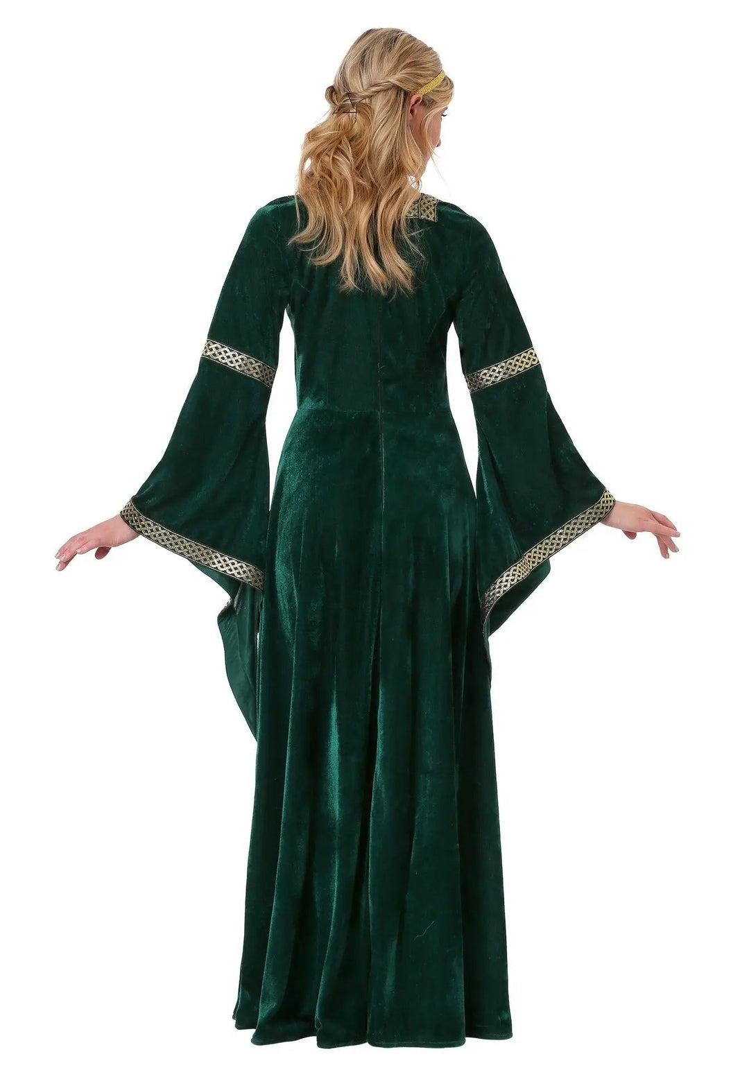 Liora - Enchanting Long Sleeve Maxi Princess Dress With Glitter For Dress-Up And Halloween 1