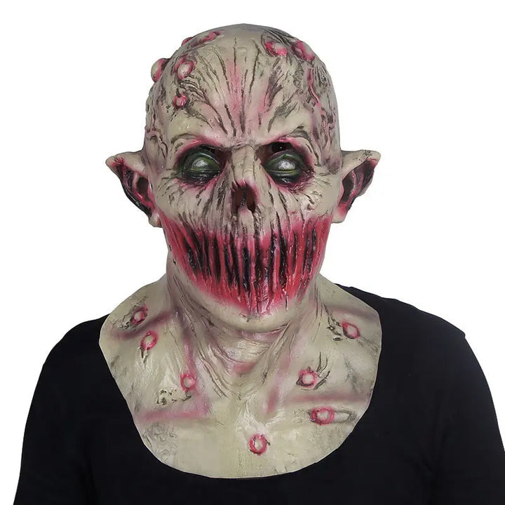 Creepy Halloween Mask – Deadly Silence Latex Mask for Adults – Unisex Horror Costume Accessory 2