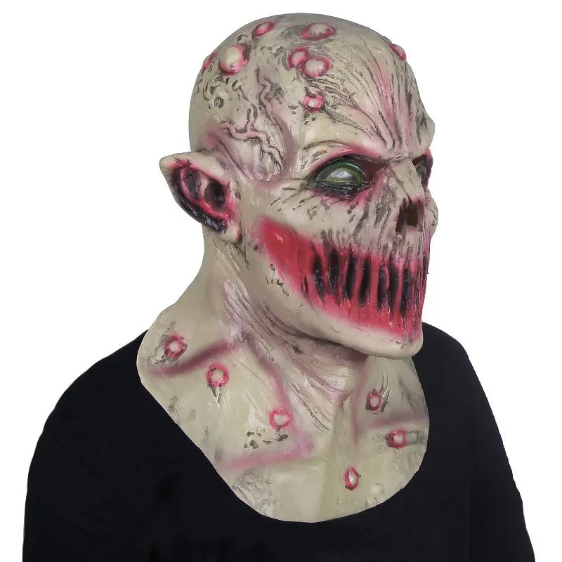 Creepy Halloween Mask – Deadly Silence Latex Mask for Adults – Unisex Horror Costume Accessory 3