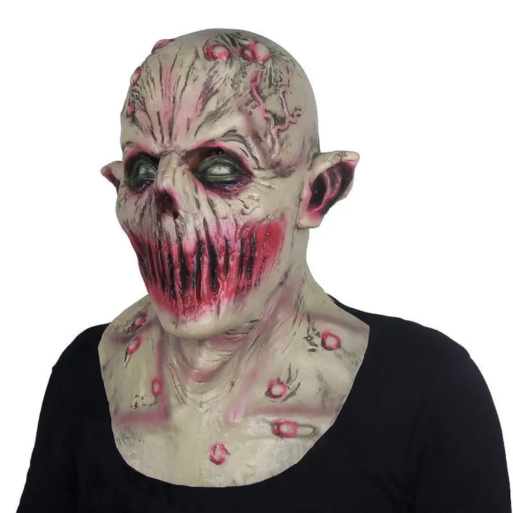 Creepy Halloween Mask – Deadly Silence Latex Mask for Adults – Unisex Horror Costume Accessory 5