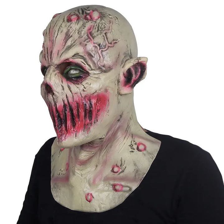 Creepy Halloween Mask – Deadly Silence Latex Mask for Adults – Unisex Horror Costume Accessory 6