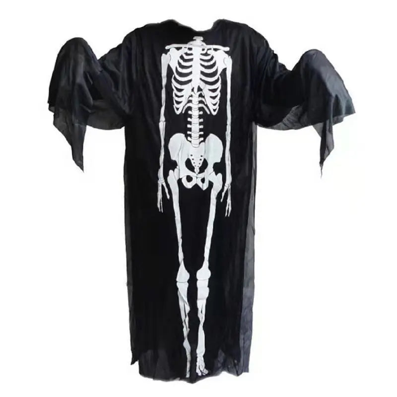 Creepy Kids Skeleton Costume for Halloween, Realistic Design for Parties and Trick-or-Treating, Comfortable Fit, Various Sizes 3