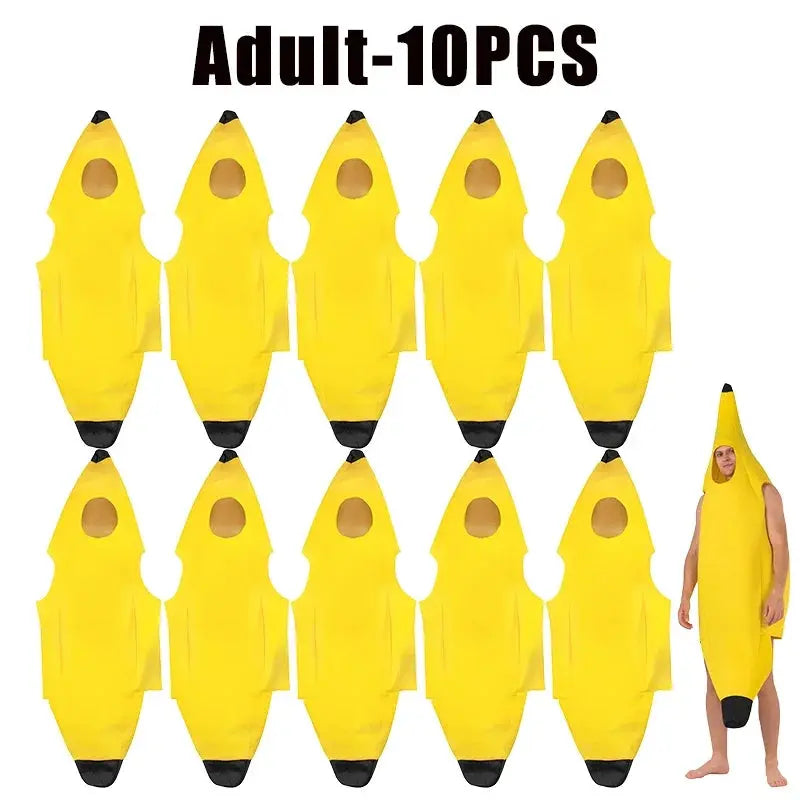 Funny Banana Halloween Costume – Unisex Outfit for Kids & Adults – Perfect for Parties and Trick or Treat 10