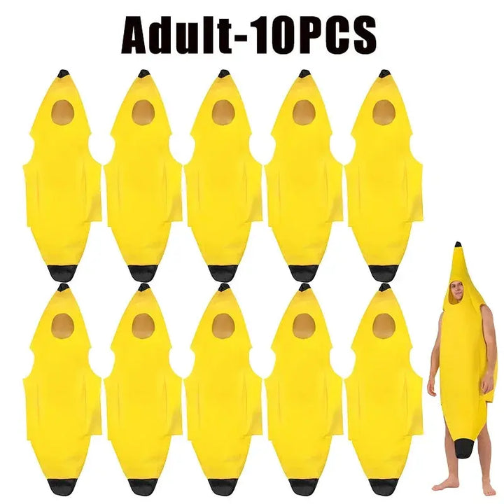 Funny Banana Halloween Costume – Unisex Outfit for Kids & Adults – Perfect for Parties and Trick or Treat 10