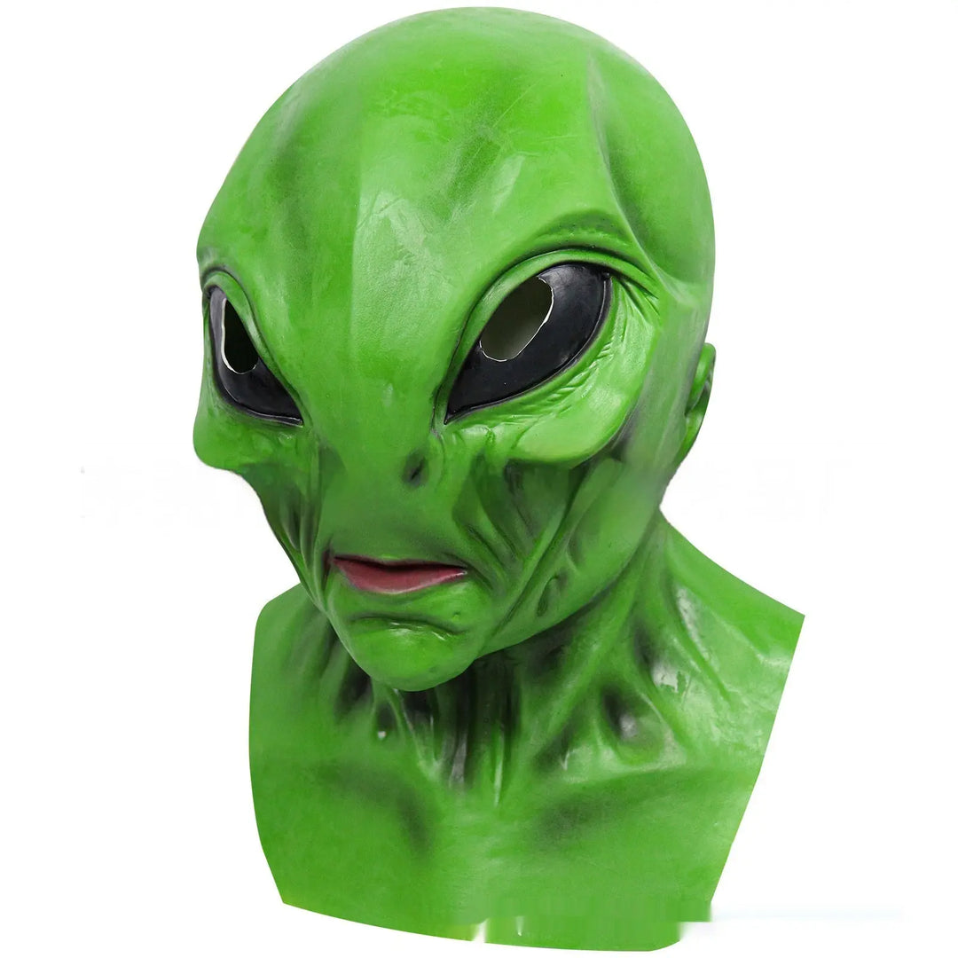 Halloween Alien Mask – Creepy Green Costume Accessory for Adults 5