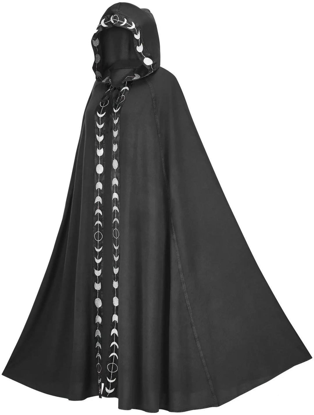 Halloween Cloak with Hood – Mystical Unisex Costume Cape for Parties 5