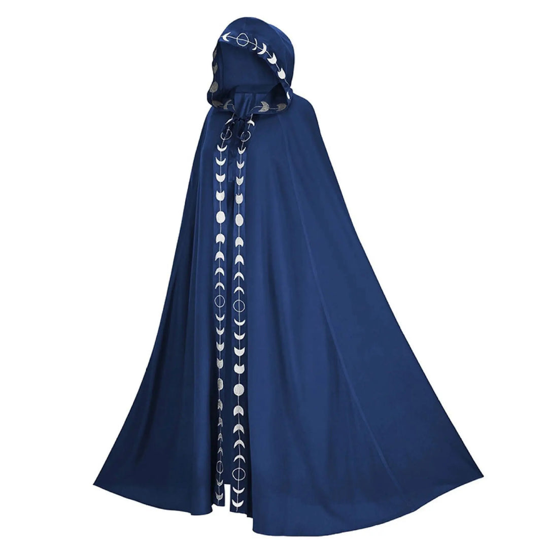 Halloween Cloak with Hood – Mystical Unisex Costume Cape for Parties 6