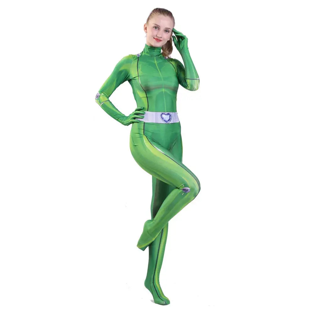 Halloween Clover Ewing Costume – 3D Printed Zentai Bodysuit for Kids & Adults – Perfect for Spooky Parties 1
