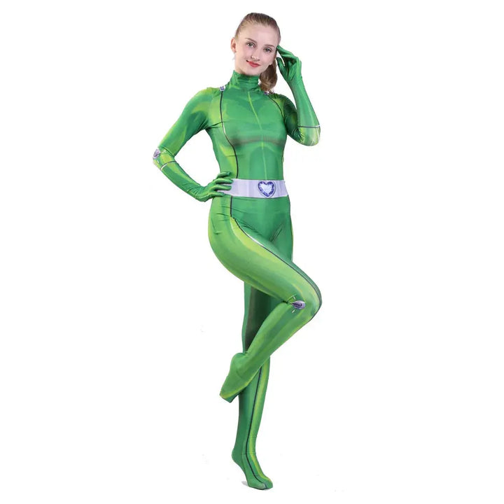 Halloween Clover Ewing Costume – 3D Printed Zentai Bodysuit for Kids & Adults – Perfect for Spooky Parties 1