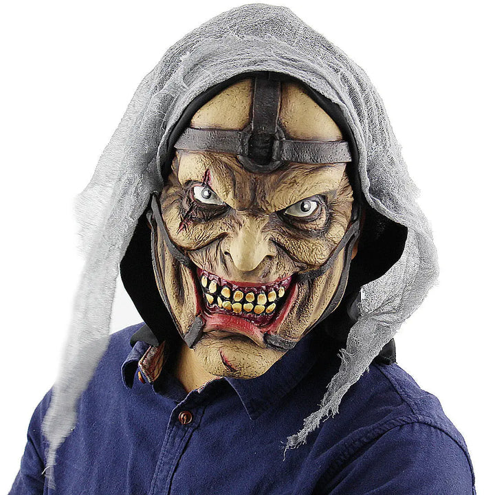 Halloween Creep Mask – Unisex Vampire Demon Latex Mask for Scary Costumes 11