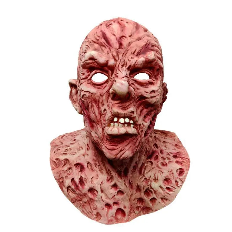 Halloween Freddy Full Head Mask – Creepy Latex Costume for Adults 1