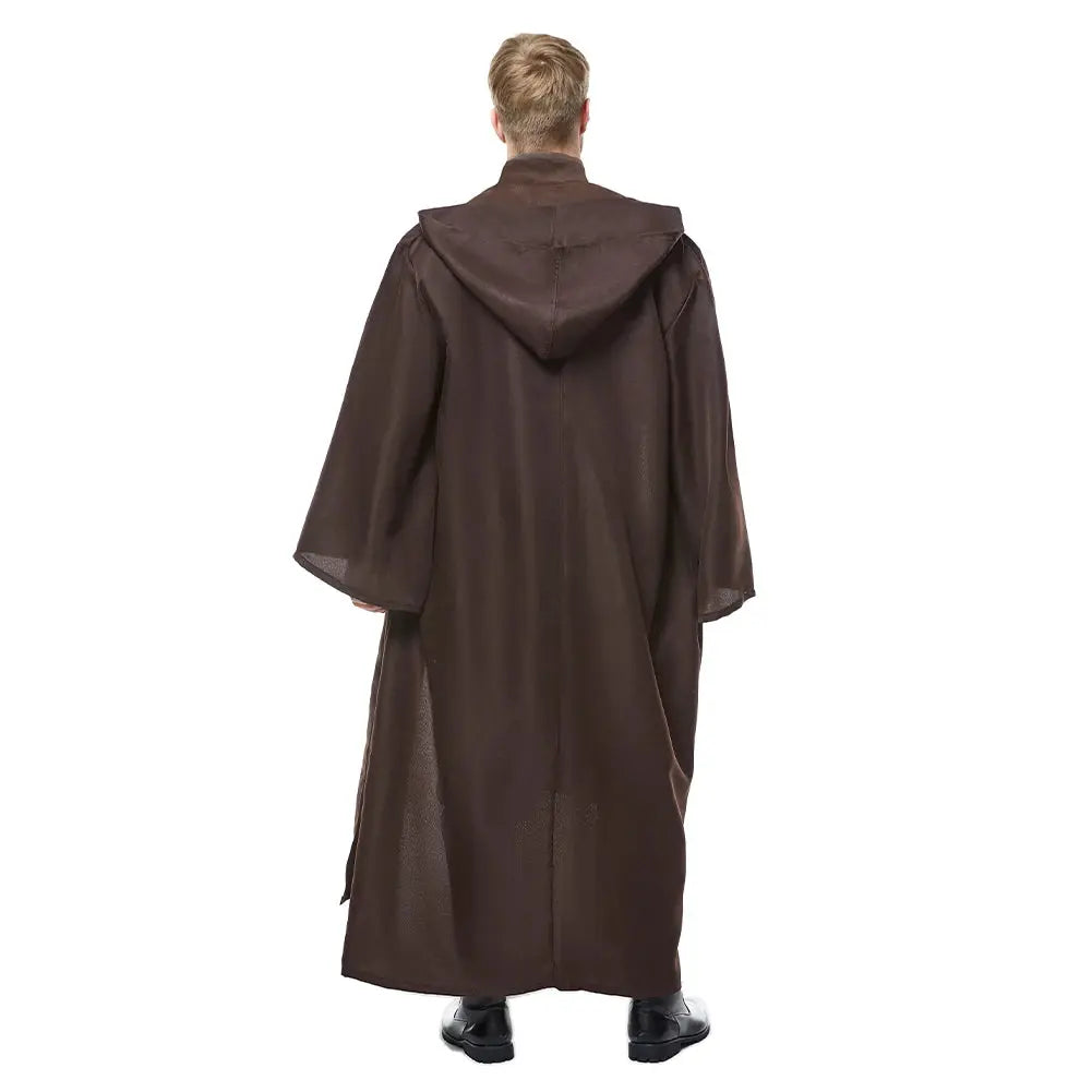 Halloween Jedi Anakin Skywalker Costume – Complete Cloak & Tunic Set for Men – Perfect for Halloween Parties 2