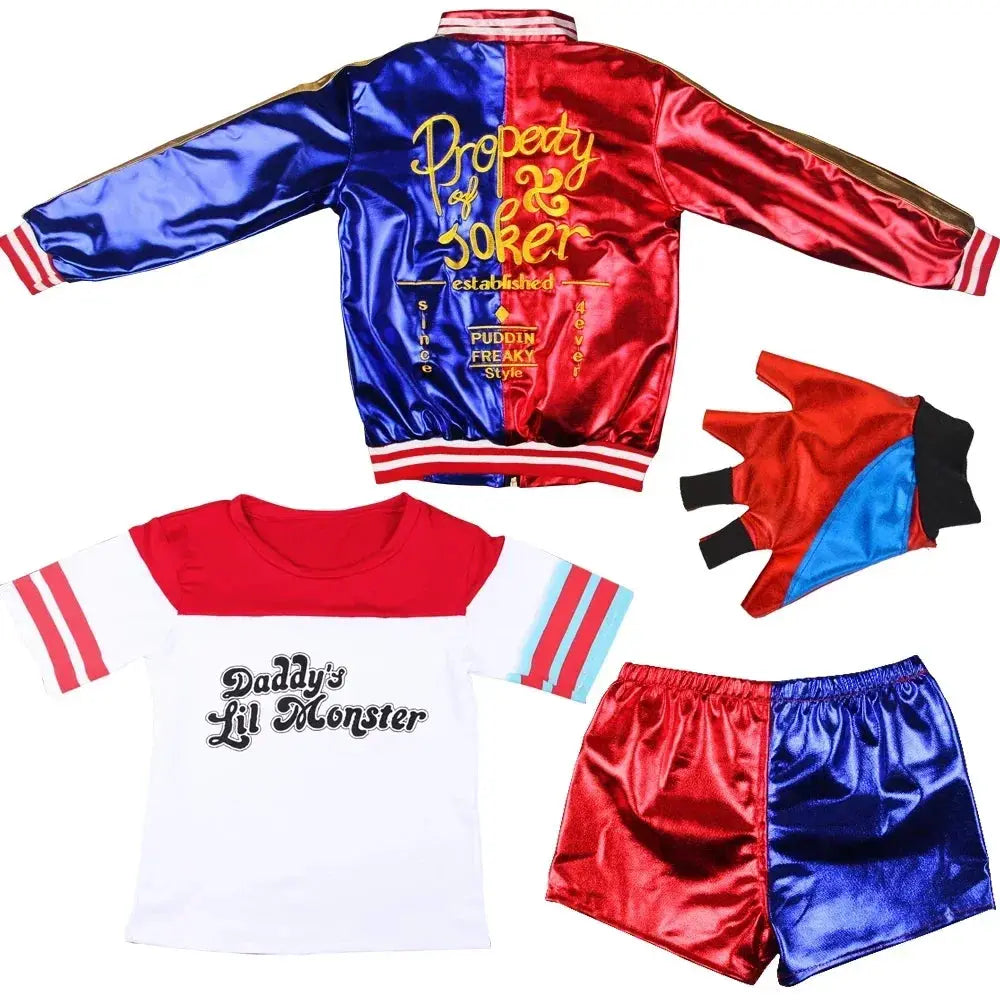 Halloween Joker Costume for Women – Stylish Quinn Dress & Wig Set – Perfect for Halloween Parties 2