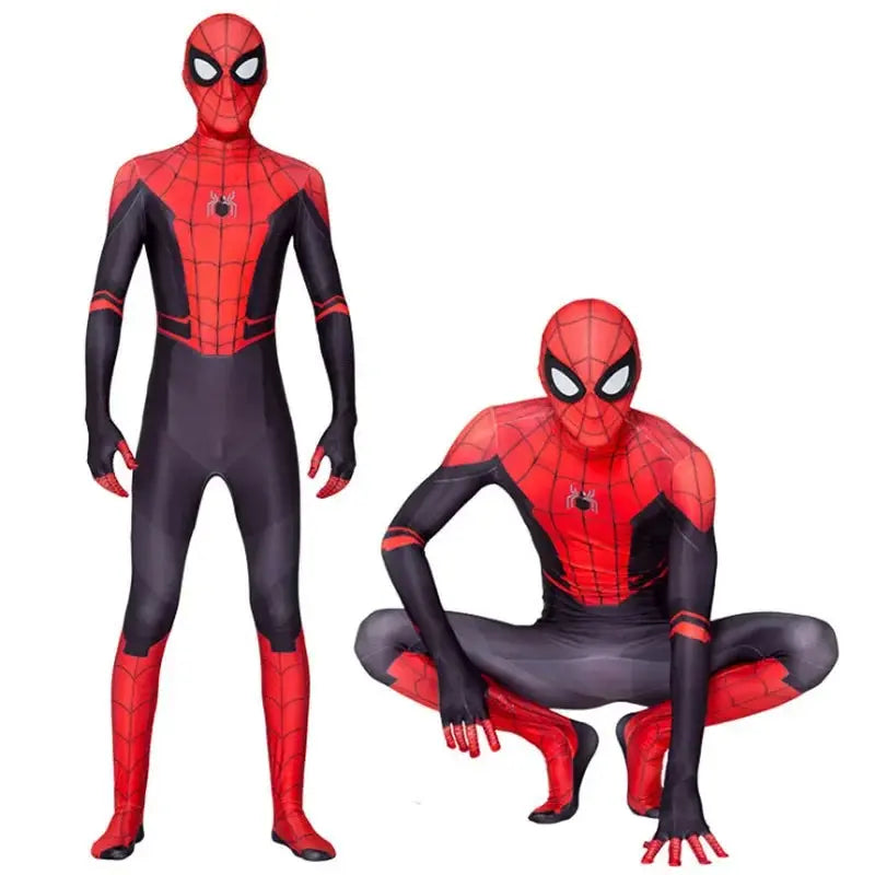 Halloween Spider-Man Costume – Eye-Catching 3D Spandex Jumpsuit for Adults – Perfect for Cosplay Parties 0