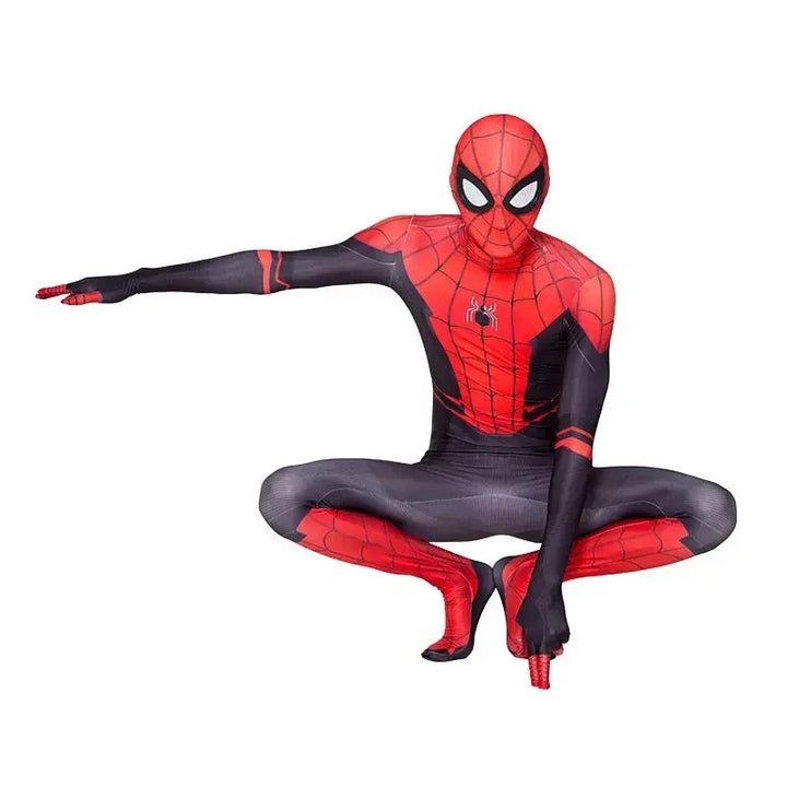 Halloween Spider-Man Costume – Eye-Catching 3D Spandex Jumpsuit for Adults – Perfect for Cosplay Parties 2