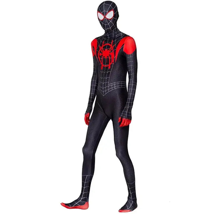 Halloween Spider-Man Costume – Eye-Catching 3D Spandex Jumpsuit for Adults – Perfect for Cosplay Parties 8