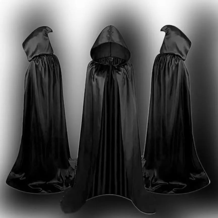 Halloween Vampire Cape – Reversible Unisex Cloak for Costume Parties 1