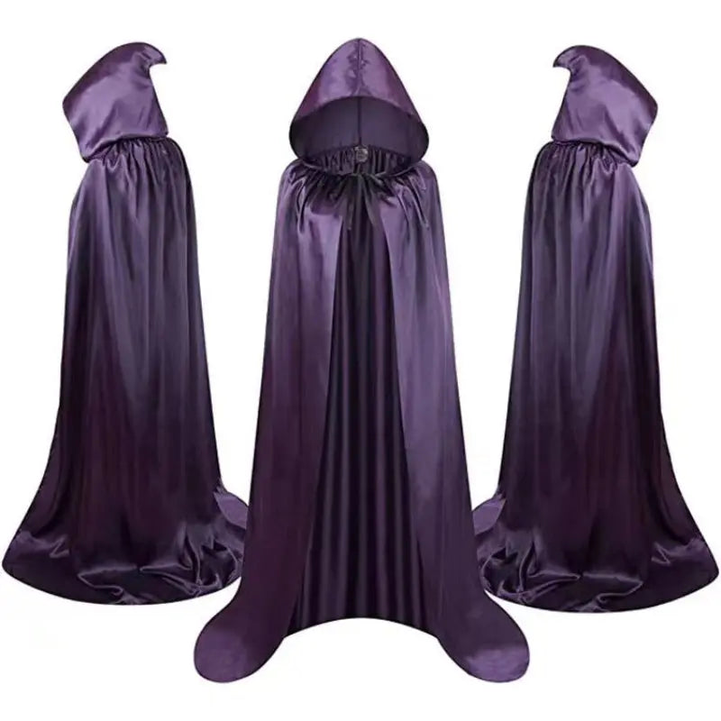 Halloween Vampire Cape – Reversible Unisex Cloak for Costume Parties 4