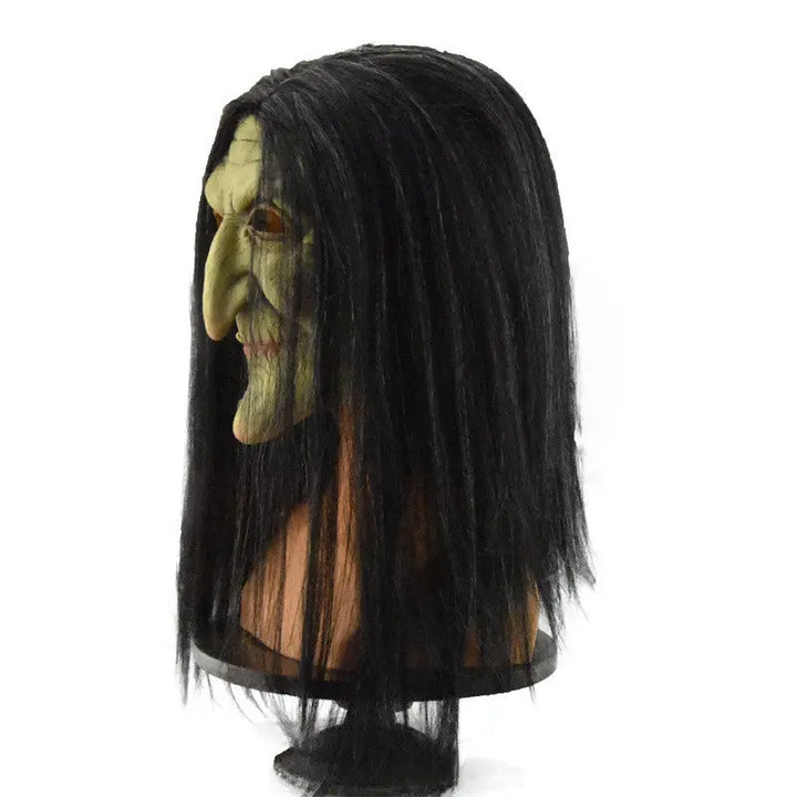Halloween Witch Mask – Realistic Creepy Design for Adults – Spooky Costume Accessory for Parties 3