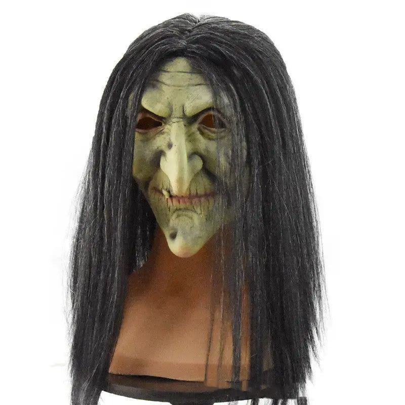 Halloween Witch Mask – Realistic Creepy Design for Adults – Spooky Costume Accessory for Parties 5