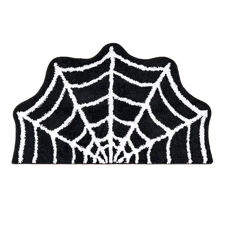 Halloween Spider Web Door Mat – Durable Outdoor Mat for Parties and Events – Non-Slip, Easy to Clean, 40x60 cm to 80x120 cm Sizes 5