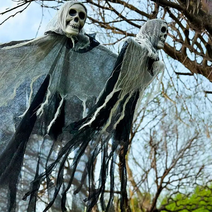 Creepy Halloween Ghost Decoration – LED Hanging Spooky Decor for Parties & Garden 5