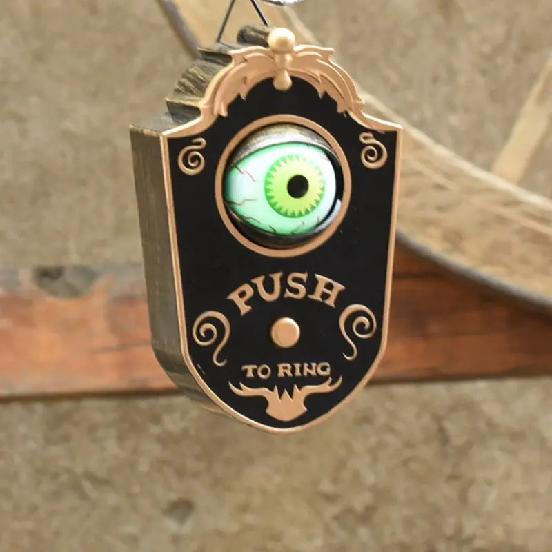 Halloween Door Bell – Creepy Eye Decoration for Spooky Parties & Trick or Treat 1