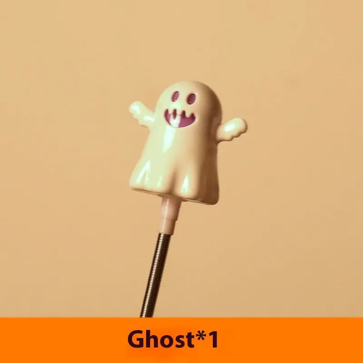 Halloween Hand Crank Magic Wand – Bright Pumpkin & Ghost Design – Perfect for Kids Costumes 9