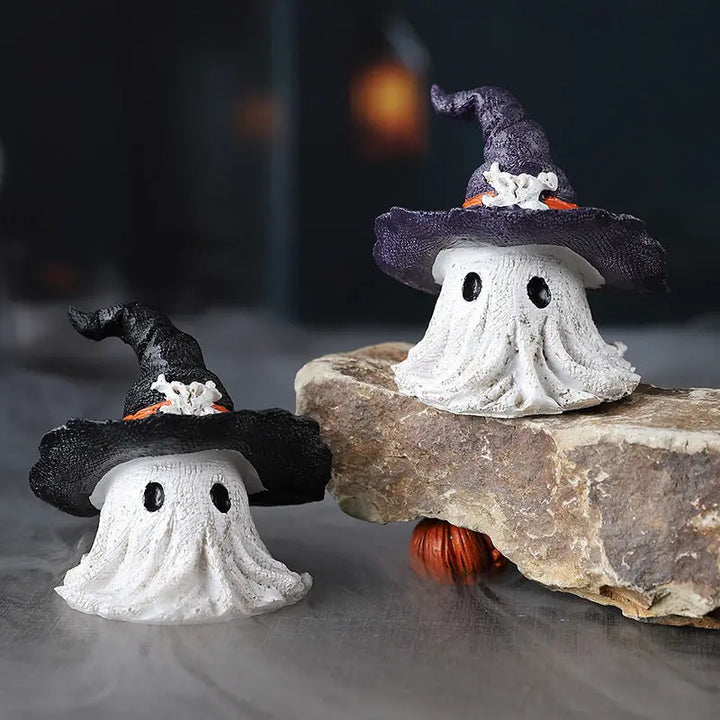 Halloween Witch Spirit Decorative Figure – Fun Resin Ghosts for Creepy Home Décor 2