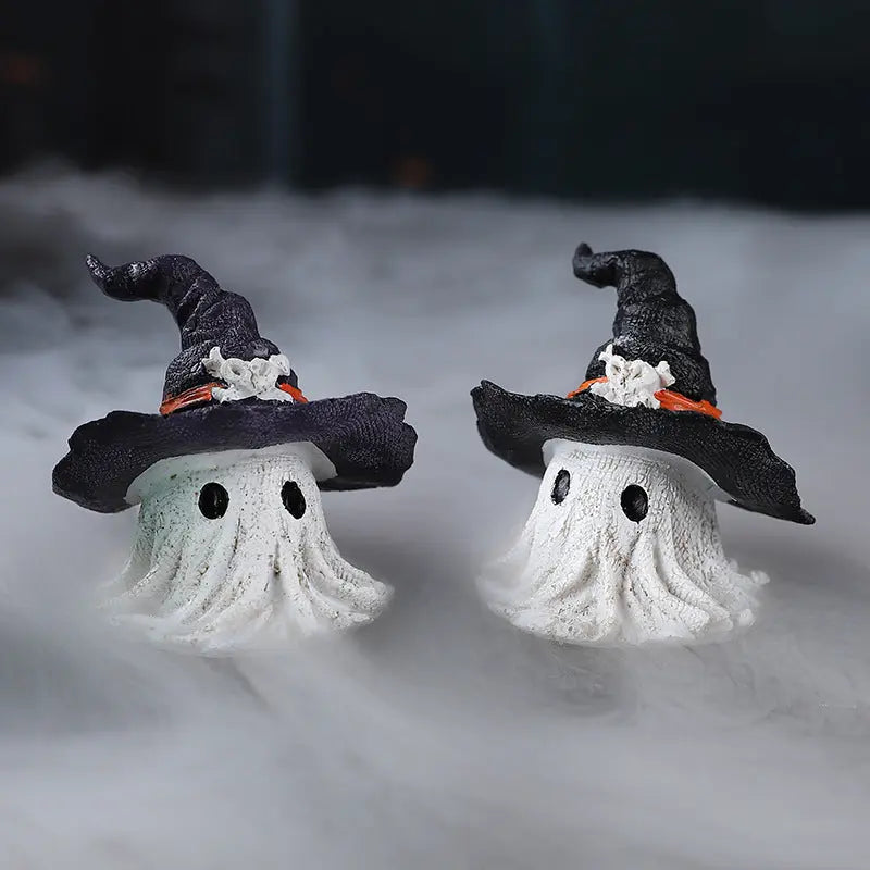 Halloween Witch Spirit Decorative Figure – Fun Resin Ghosts for Creepy Home Décor 3