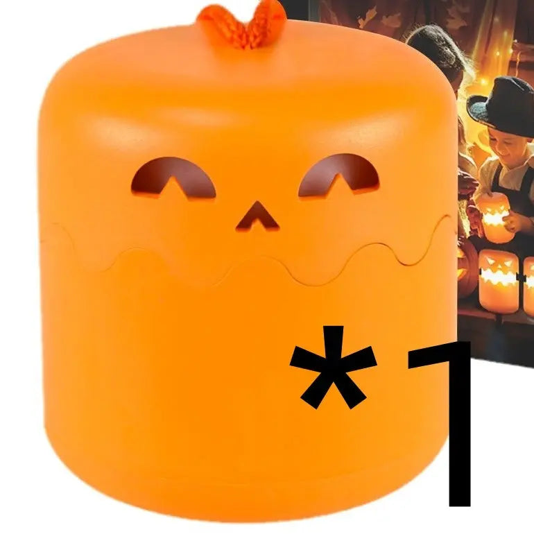 Halloween LED Pumpkin Lamp – Scary Decoration for Outdoor Parties and Trick or Treat Events 1