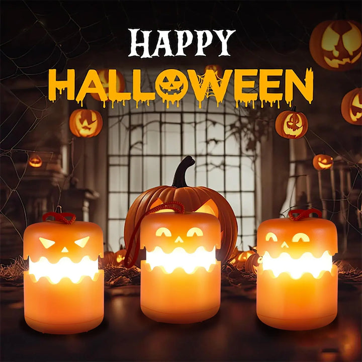 Halloween LED Pumpkin Lamp – Scary Decoration for Outdoor Parties and Trick or Treat Events 2