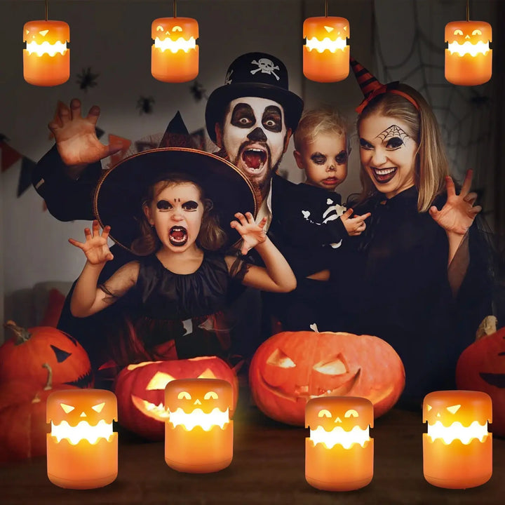 Halloween LED Pumpkin Lamp – Scary Decoration for Outdoor Parties and Trick or Treat Events 3