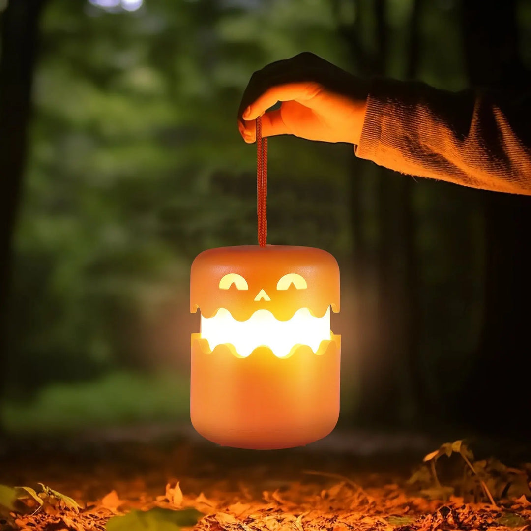 Halloween LED Pumpkin Lamp – Scary Decoration for Outdoor Parties and Trick or Treat Events 5