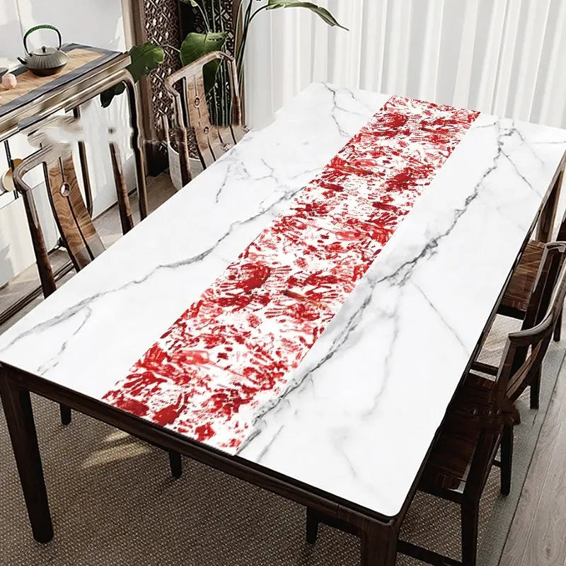 Creepy Halloween Table Runner – Bloody Design for Spooky Parties 5
