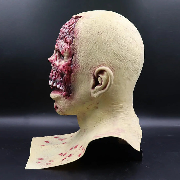 Creepy Zombie Latex Mask for Halloween – Adult Costume Accessory for Parties & Decorations 6