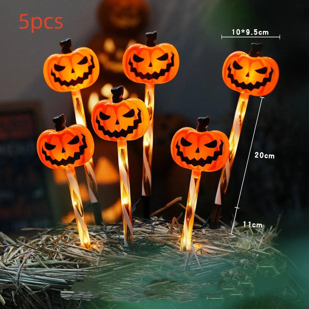 Halloween LED Ghosts Outdoor Lights – Spooky Garden Decoration for Parties and Autumn Festivals 1