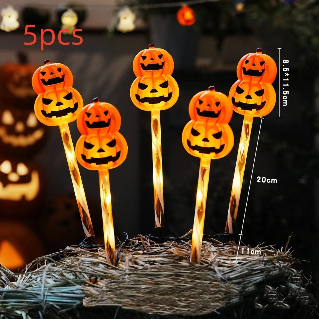 Halloween LED Ghosts Outdoor Lights – Spooky Garden Decoration for Parties and Autumn Festivals 6