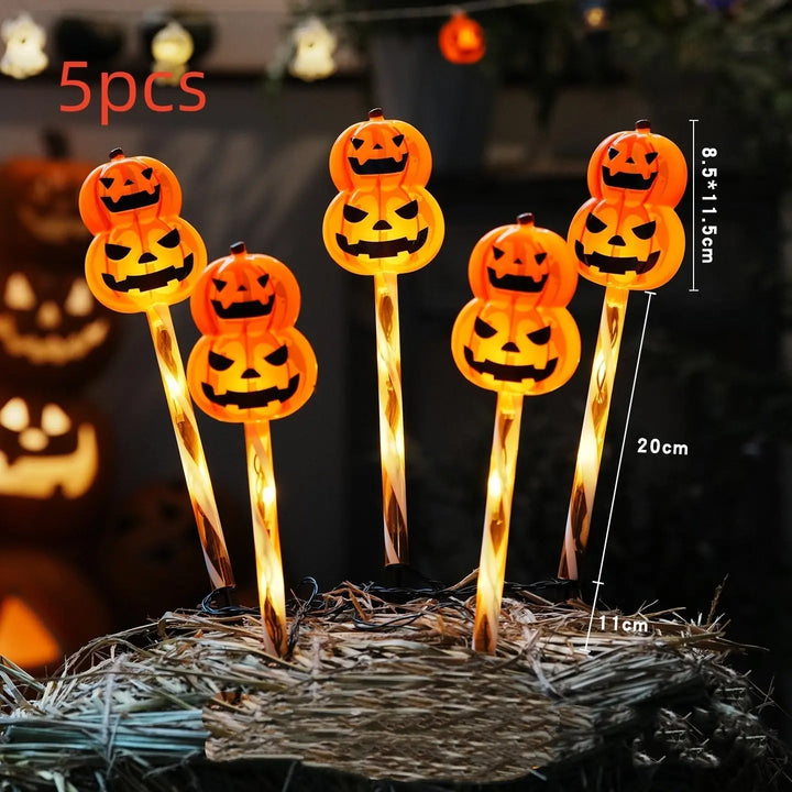 Halloween LED Ghosts Outdoor Lights – Spooky Garden Decoration for Parties and Autumn Festivals 6