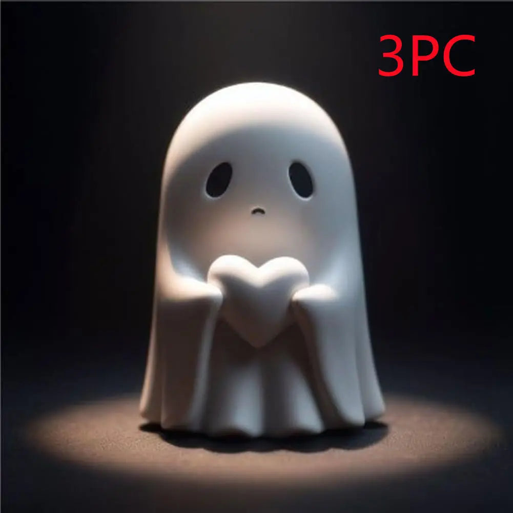 Funny Halloween Spirit Decoration – Cheeky Resin Figure with Middle Finger – Perfect for Parties 4