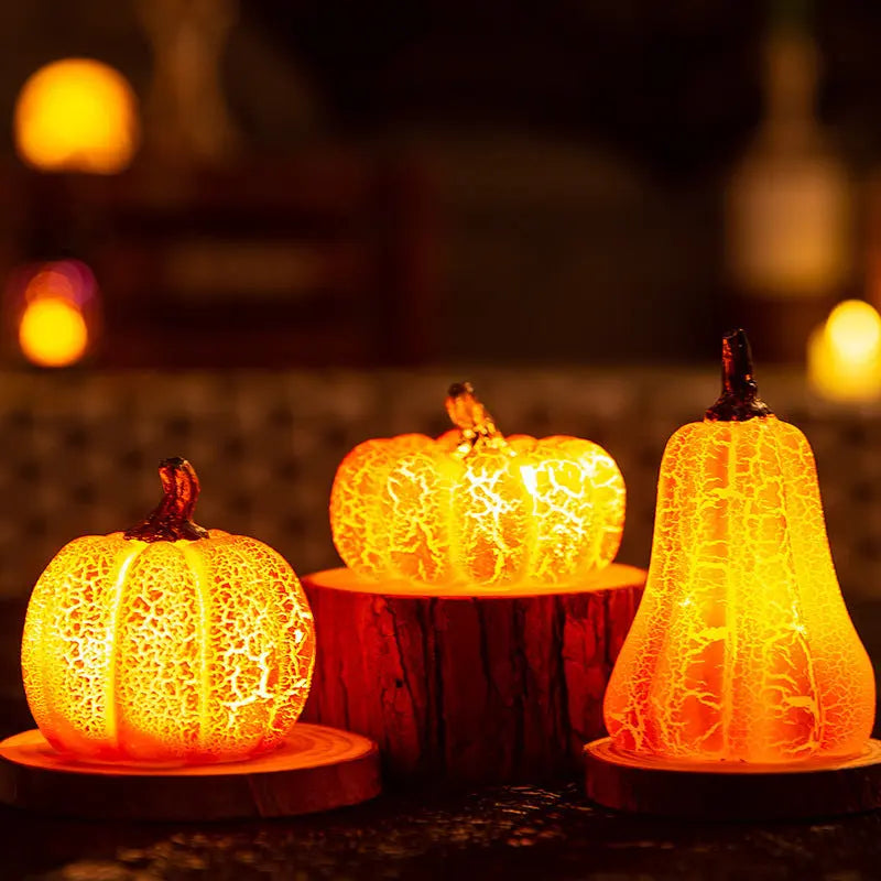 Halloween LED Pumpkin Lanterns – Spooky Decoration for Parties & Costumes 7