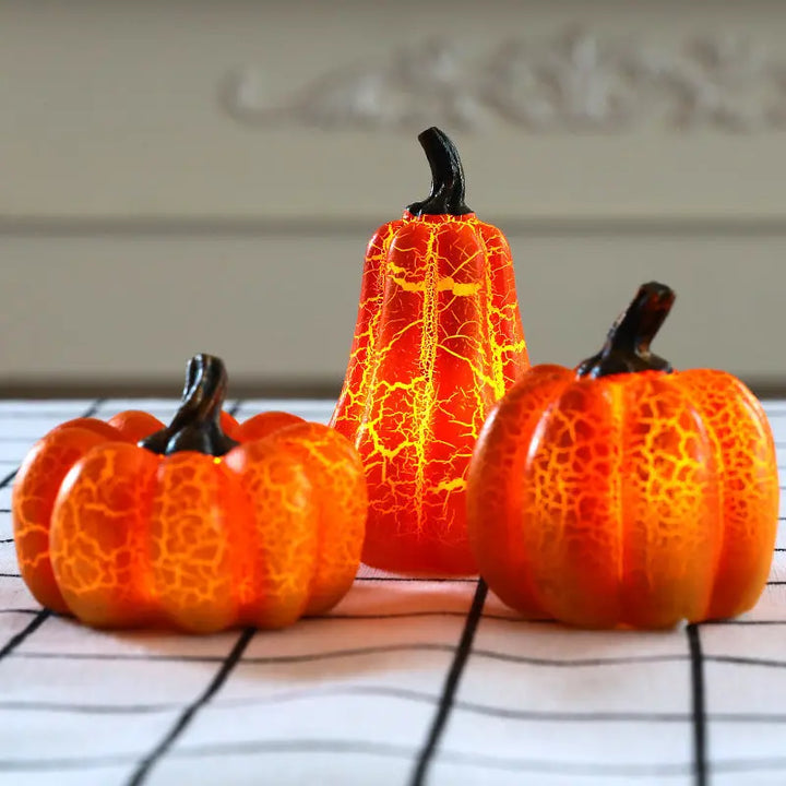Halloween LED Pumpkin Lanterns – Spooky Decoration for Parties & Costumes 8