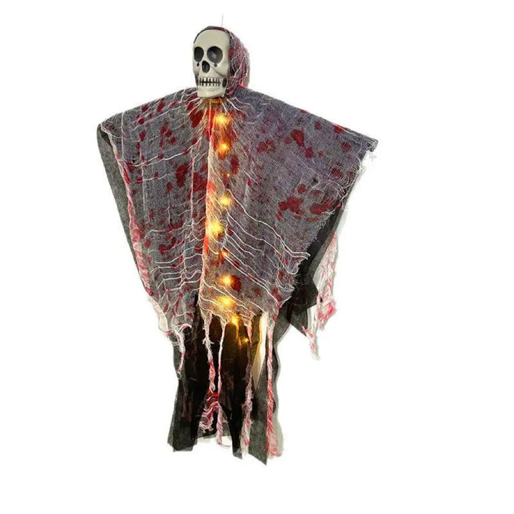 Spooky Hanging Bloody Skeletal Spirit Decoration – Scary Halloween Decoration for Indoor & Outdoor Use 5