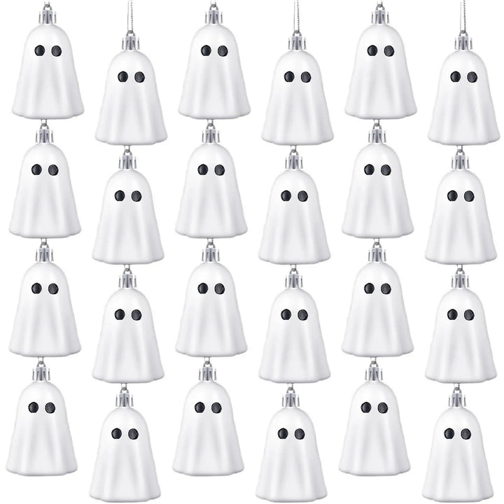 Spooky Hanging Ghosts Decoration Set – Perfect for Halloween Parties & Haunted Atmosphere 6