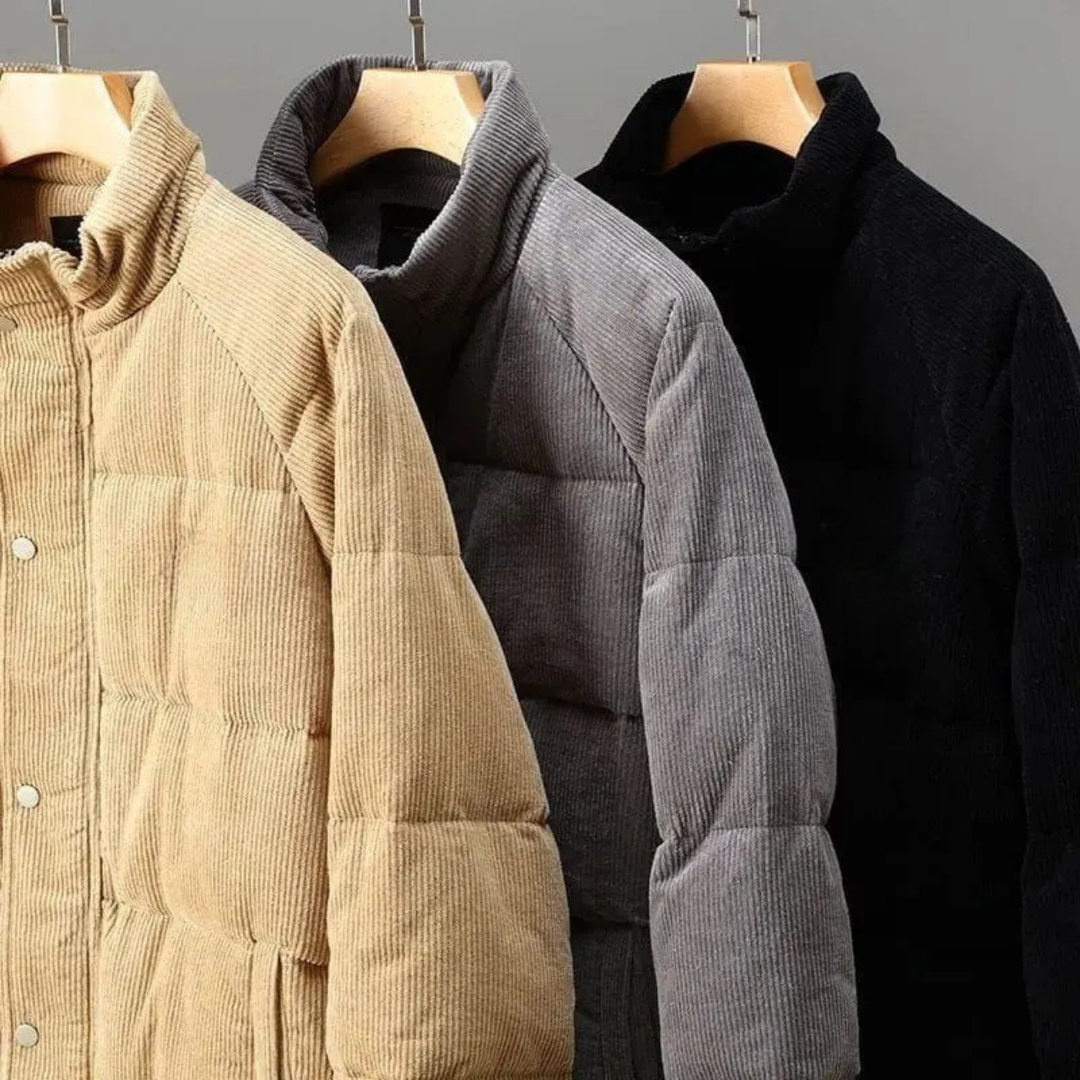 Sammy – Stylish Men's Padded Jacket With Timeless Design For Winter Comfort