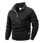 Caden - Stylish Men's Sportswear With Half Zipper For Casual Outings 0