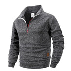 Caden - Stylish Men's Sportswear With Half Zipper For Casual Outings 1