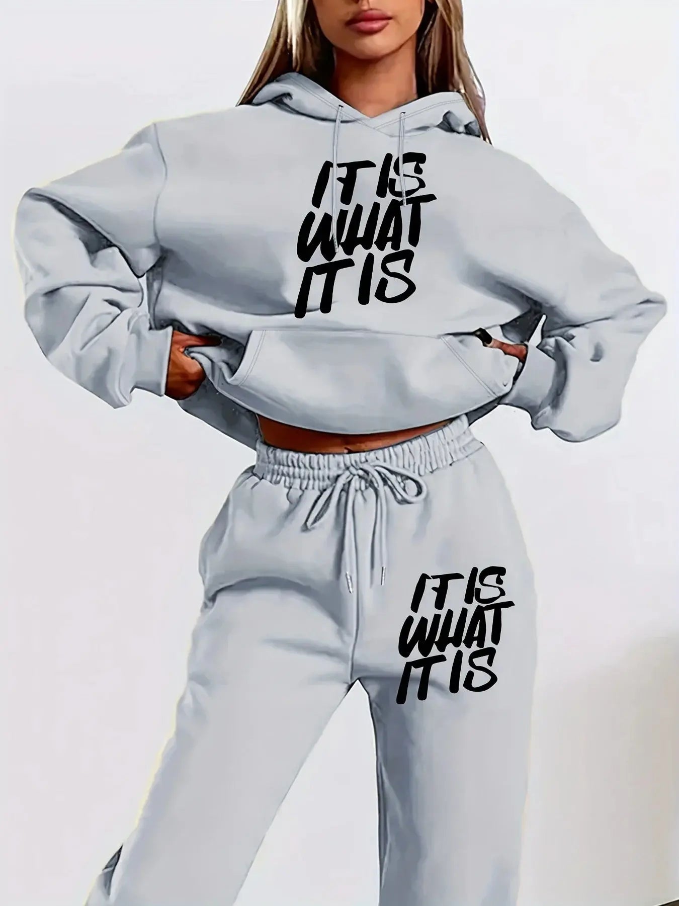 Liora - Cozy Women's Hoodie And Jogger Set With Drawstring For Casual Wear 6